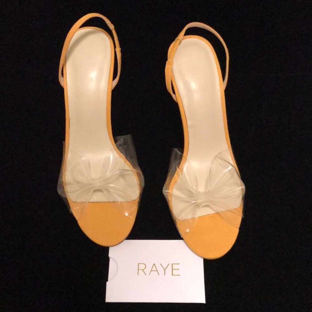 RAYE Sandals, brand new with box, from Revolve, never worn.